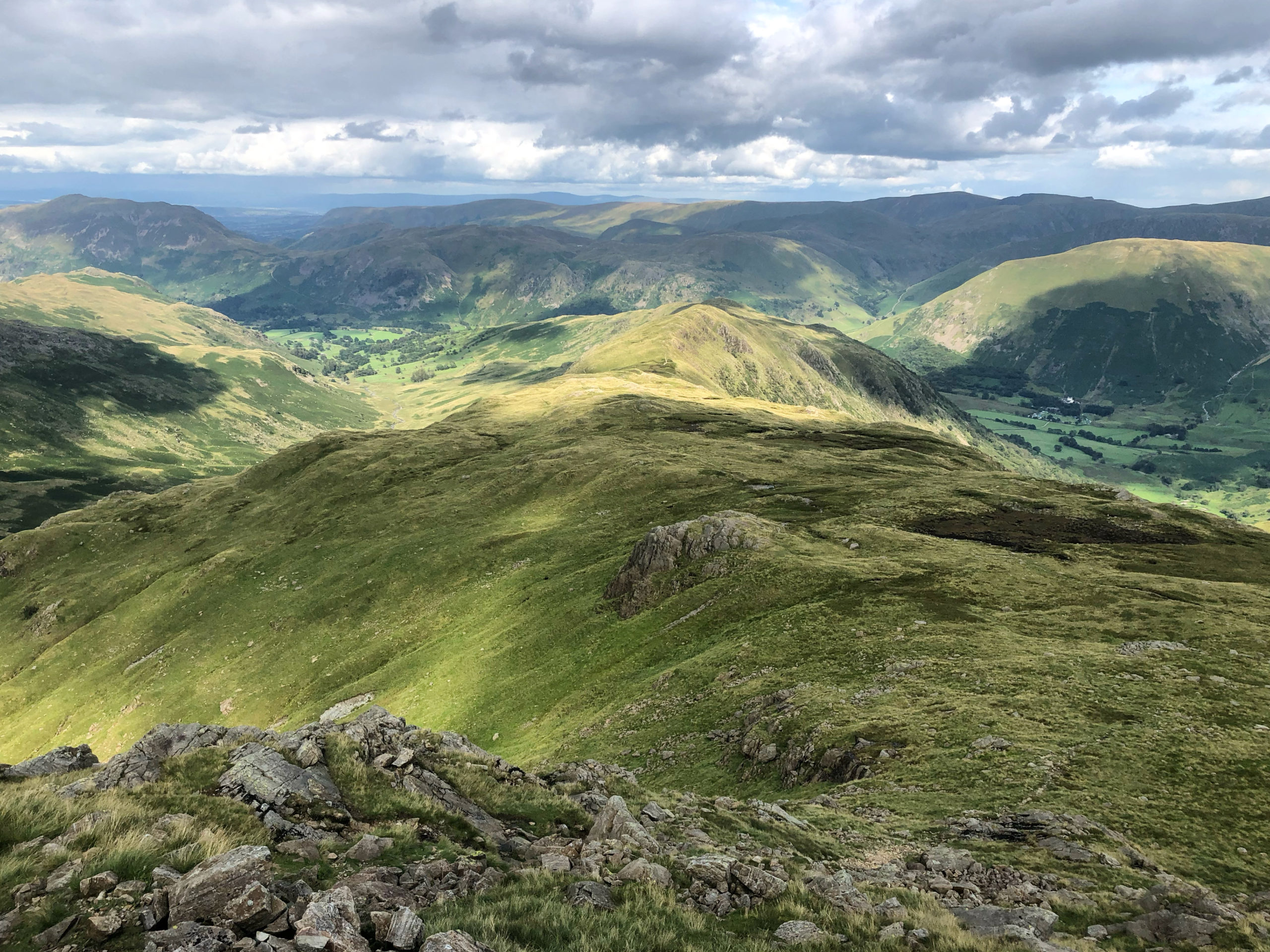 Deepdale Horseshoe – St. Sunday Crag and Fairfield from Patterdale
