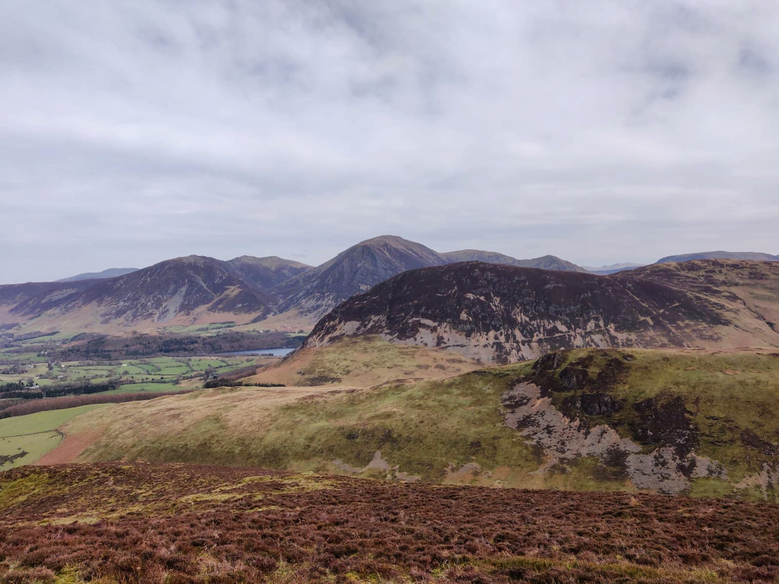Gavel Fell from Loweswater Walking Route and Directions